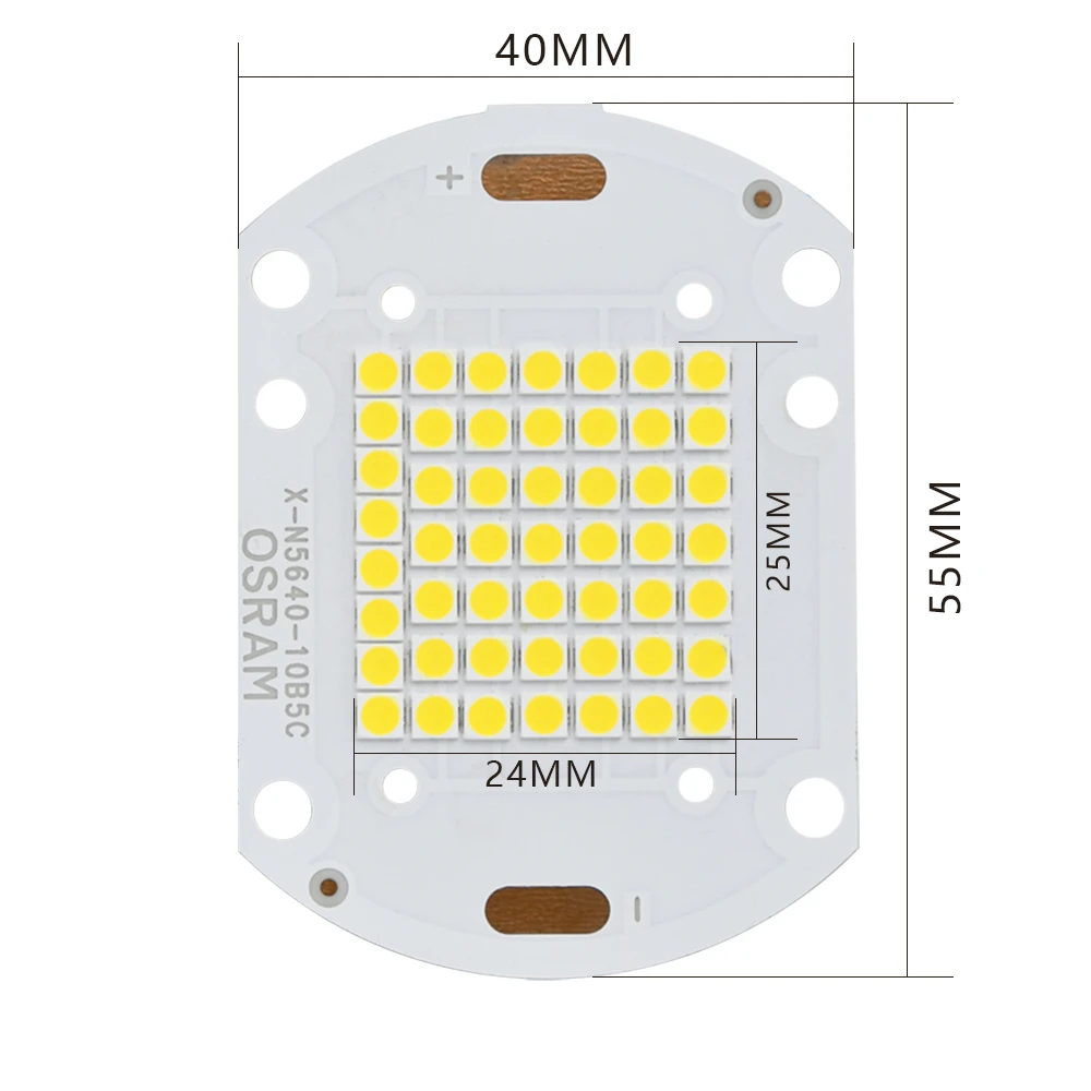 50W  Preh Epistar LED lamp chip DC 30V 1Wsmd integrated LED tube light source
