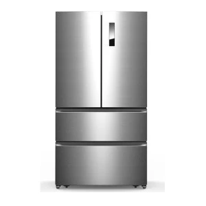 558L Electronic Automatic Frost Free Fridge Side By Side French Door Refrigerator With Water Dispenser