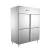 Import 580 Liter Vertical Stainless Steel Door Deep Freezer Price/Quiet Upright Freezer/Large Deep Freezers from China