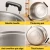 Import 5Piece Cookware Set Glassstainless Steel Stainless Casserole Hot Pot Single Aluminum Soup Ustensiles De Cuisine Pas Cher from China