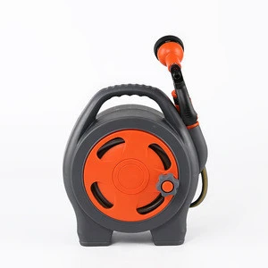 6 Function 10M Garden Hose Reel Cart with 1.5m Leading Hose
