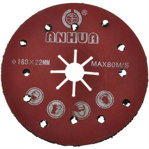 6 inch abrasive Hook & Loop sanding disc for stainless steel/copper/aluminum/iron