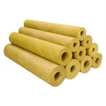 60kg/m3 80kg/m3 100kg/m3 120kg/m3 Insulation Fireproof  Basalt Fiber Rock Wool Pipe