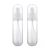 Import 60ml 70ml 80ml 100ml PET plastic empty clear pill capsule shape spray lotion pump bottle from China