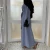 Import 6371#Sliver Lace On Sleeve Plain And Simple Closed Loose Abaya With Wide Sleeves Abaya Maxi Dress from China