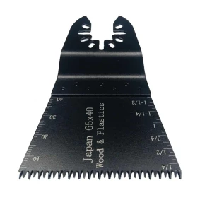 65x40mm Oscillating multi tool saw blades Quick release for wood