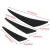 Import 6Pcs/Set Universal Fit Front Bumper Lip Diffuser Splitter Fins Body Spoiler Canards Valence Chin Car Tuning Canard from China