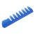 Import 7 Teeth Large Wide Tooth Mens Comb Heat Safe Detangling Styling Comb For Long Wet Hair from China