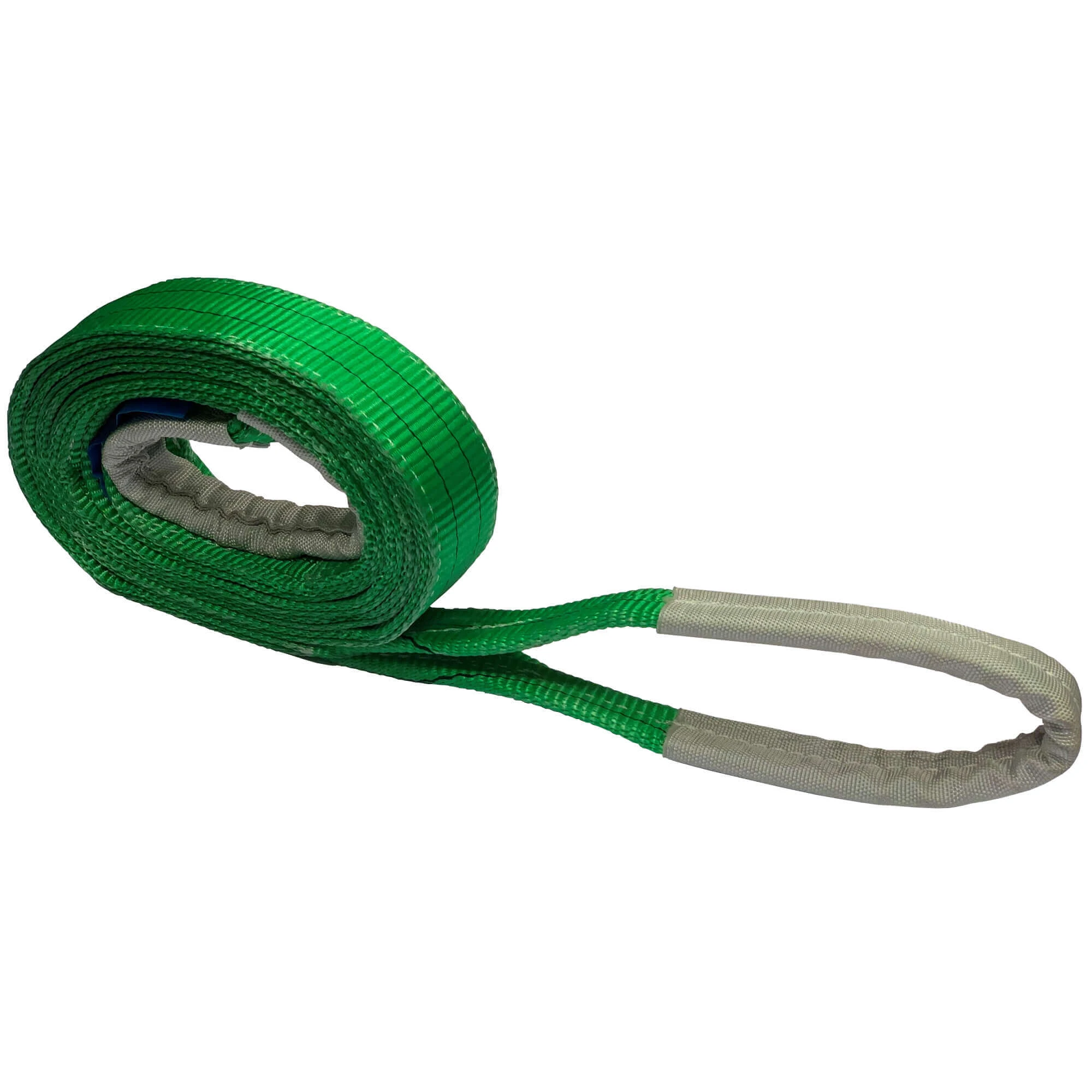 7:1 60mm 2Ton Green Polyester Webbing Sling 5meter Lifting+Sling Wire Rope Lifting Loop