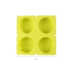 7cm 4 in 1 Round Silicone Soap Mold Aromatherapy Mould