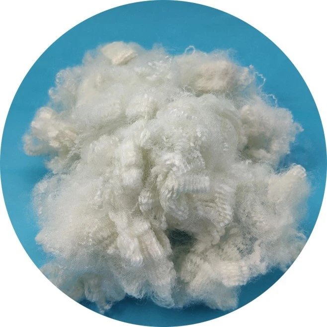 7Dx64mm Recycled Hollow Siliconized Polyester Staple Fiber