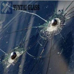 8+8+8 clear laminated bulletproof glass for bank counter