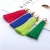 8CM Wholesale PolyesterSmall Tassel Curtain Ear Clothing Tassel Key Chain Bag Pendant Accessories Ice Silk Tassel