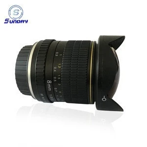 8mm Fisheye Wide Angle Camera Lenses f/3.5 For Nikon D7100 D7000 D5300 D5200 D300