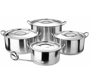9 PCS Set of Good Quality Stainless Steel Casserole