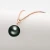 Import 925 sterling silver real Tahitian Cultured 9~12mm round Black Pearl Pendant Necklace 18k gold jewelry women from China