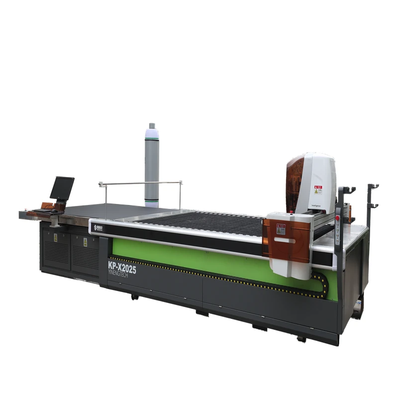 A fully automatic garment cutting machine with an independent research and development system that can perfectly connect with al