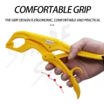 ABS Floating Controller Fish Clips Fishing Clamp Plastic Fish Lip Gripper Fishing Plier with Lanyard Fishing Tackle
