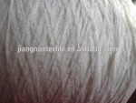 acrylic chenille yarn 6.5NM/1 raw white and dyed