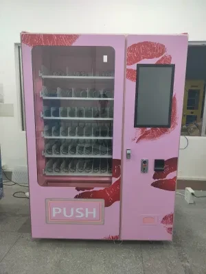 Adjustable Capacity Vending Machine for Snacks and Drinks by Lingye