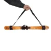 Adjustable Snowboard Nylon Pole Hook Loop Protecting Shoulder Hand Handle Carrier Ski Strap