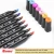 Import Adult dual tip marker pens for Art Animation Painting Coloring Highlighting and Underlining from China