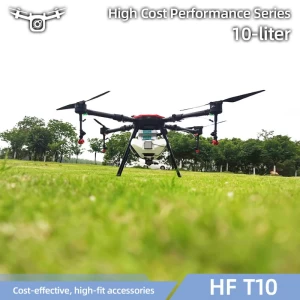 Agricultural Crop Fertilizer Agriculture Spraying Drone with Pluggable 10-Liter Water Tank