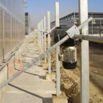 Agricultural Greenhouse Continuous Rack and Pinion Ventilation System