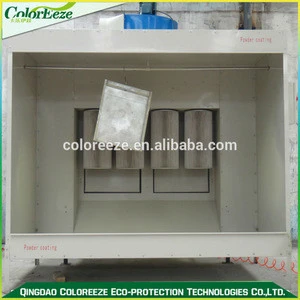  Express Paint Machinery Powder Coating Booth Room Metal Coating Machinery