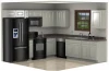 All Wood RTA 10X10 Kitchen Cabinets in Elegant White
