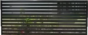 aluminium slat fence panels