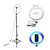 Import Aluminum Alloy 26CM 10inch RGBW LED Ring Light with 1.5m Tripod Ring Lamp 26 Video Lighting Equipment from China