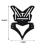 Aluminum Alloy Motorcycle License Plate Frame