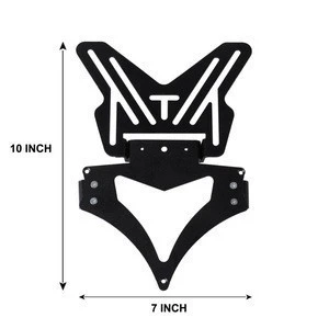 Aluminum Alloy Motorcycle License Plate Frame