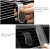 Aluminum Alloy Silicone 5Pcs Magnets Mobile Phone Mount Holder Magnetic Air Vent Car Phone Holder