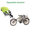 Aluminum Eco Friendly Buy Baby Stroller Travel Luxury Baby Stroller 3 in 1 Pink Black Green Red Set Fashionable Frame EVA