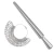 Import Aluminum Ring Sizer Ring Mandrel Gauge Tool EUR Size 41-76 Ring Stick Measure Tool from China