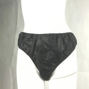 Amazon Best Sales Disposable Nonwoven PP Panties Disposable Brief Spa Disposable underwear