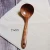 Amazon hot sale 7 pcs custom logo kitchen serving spoon spatula teak wood utensil cooking set