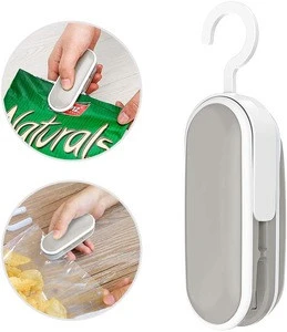 Amazon hot sale hand held mini heat bag vacuum food sealer machine