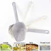 Amazon Hot Sale Heat Resistant Large Scoop Kitchen Plastic Nylon Pasta Colander Strainer