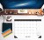 Import Amazon Hot Sell 2019 Yearly Monthly Desk Pad Calendar 22X17 Wall Planner Leather Corner Table Planner Calendar Printing from China