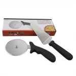 Amazon Hot Seller Pizza Tool Set Stainless Steel Pizza Cutter Wheel With Pizza Shovel