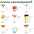 Import Amazon Promotional 8 Pieces Premium Cocktail Shaker Glass Home Bar Gif Set 550ml Bar Accessory Kit Stainless Steel Barware Tools from China