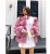 Import Amazon Winter Customized Luxury Multi Color Ladies Round Collar New Style Long Jacket Windproof Keep Warm Real Fox Fur Coat from China