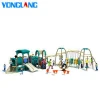 amusement park products special spiral slide train outdoor playground