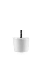 ANBI Good Quality Bathroom Bidet Round Shape Wall Hung WC Bidet For Home Bathroom