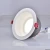 Import Anti glare 15W recessed mounted led cob down light with 100lm/w from China