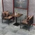 Import Antique dining room elegant fancy design two seats restaurant sofa sets from China