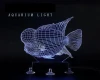 Aquarium LED Light for Fish Tank Colorful Changing Remote Controlled